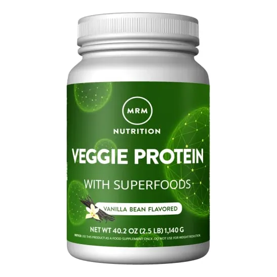 Proteína En Polvo Mrm Nutrition Con Sabor A Vainilla Vegetar