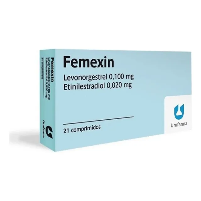 Femexin Anticonceptivo Hormonal Oral X 21 Comp. | Urufarma®
