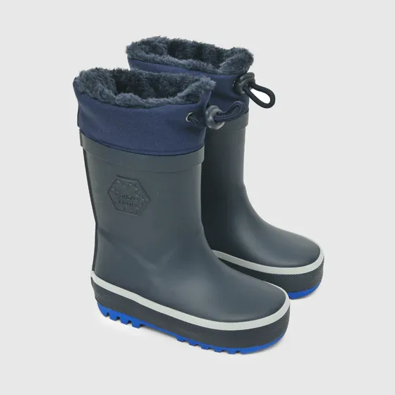 Bota De Agua De Niño Azul Colloky