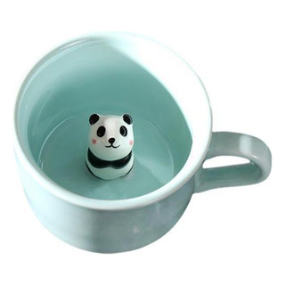5 Paquete De 3-6 Tazas De Cerámica Con Animales 5 Piezas 5 Paquete De 3-6 Tazas De Cerámica Con Animales 5 Piezas