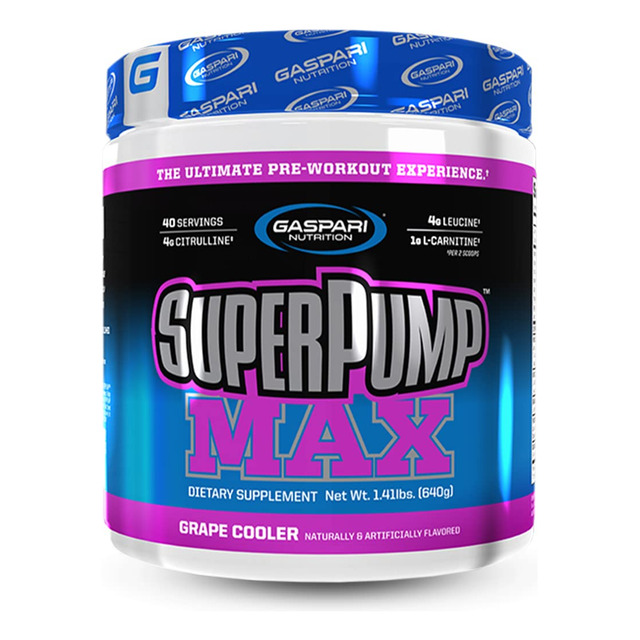 Pó Pré-treino Gaspari Nutrition Superpump Max 40 Serv Pó Pré-treino Gaspari Nutrition Superpump Max 40 Serv