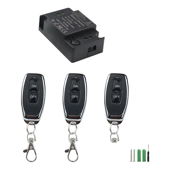 Interruptor De Controle Remoto Sem Fio De Lâmpada De 433 Mhz