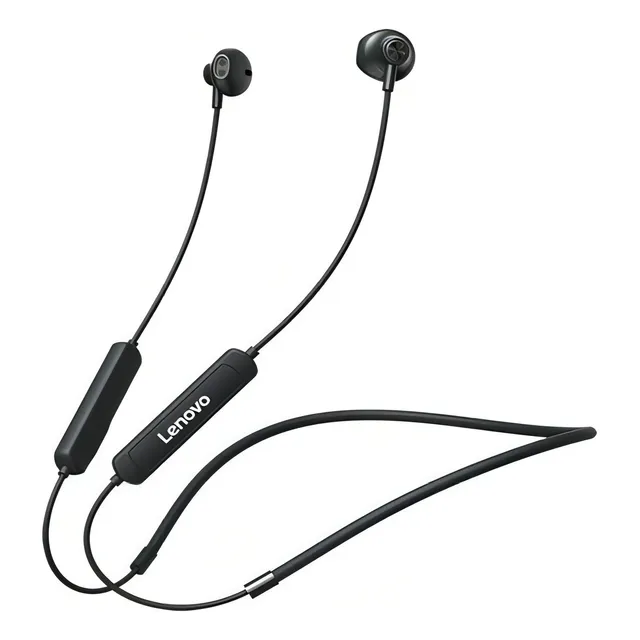 Auriculares inalámbricos Bluetooth Lenovo Deportivos Sh1 Bluetooth 5.0 Negro