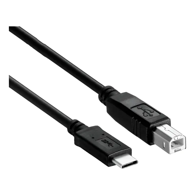 Cabo Conversor Type-c  Impressora Usb-b 1.8 Metros Otg