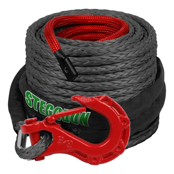 Cuerda Sintética De Cabrestante 3/8  X 85 Pies - 25,000 Libr