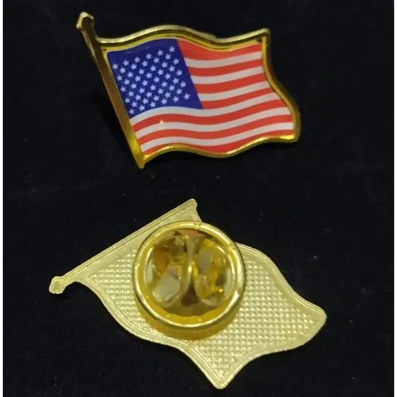 Pin De Solapa De La Bandera De Los Estados Unidos