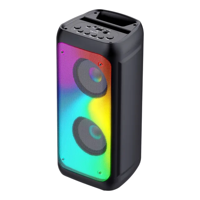Parlante Bt Havit Sq130bt Multifunción Hd Rgb Negro