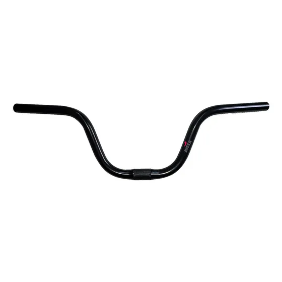 Manubrio MTB Bitta Stromboli de Acero Muy Alto 25.4mm Negro – Manillar Elevado para Bicicleta Todo Terreno Urbana o Paseo – Repuesto Resistente Cómodo Estilo Vintage