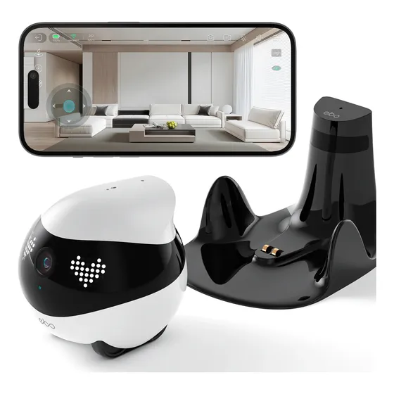 Cámara De Vigilancia Robotizada Enabot Ebo-air2 2k
