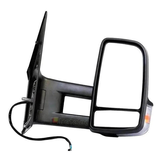 Espejo Retrovisor Comando Eléctrico Brazo Largo Simil Sprinter Chasis 415 515 Con Luz De Giro,  Izquierdo Ó Derecho 
