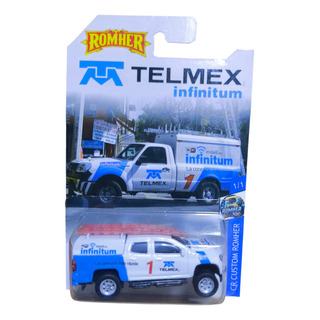 Custom 1:64 Camioneta Instalacion Telmex Custom Mx Custom 1:64 Camioneta Instalacion Telmex Custom Mx