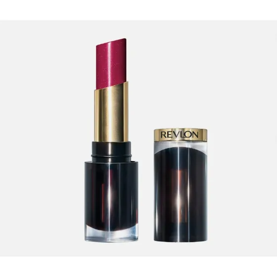 Revlon Super Lustrous Lipstick Hidratante Labial Revlon Acabado Shine Color Glassy Ruby 025