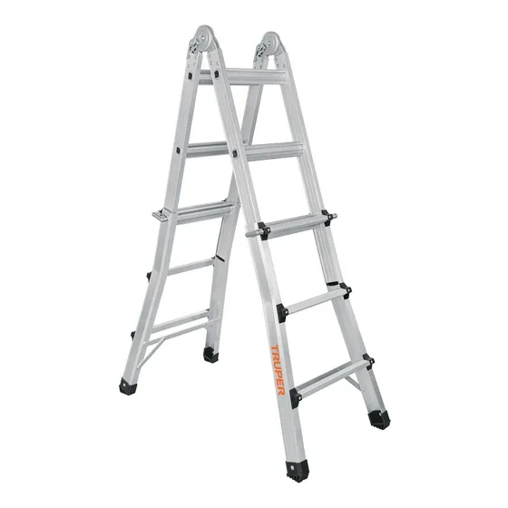 Truper Emt-18 Multiescalera Telescópica4.5 Mcapacidad De Car