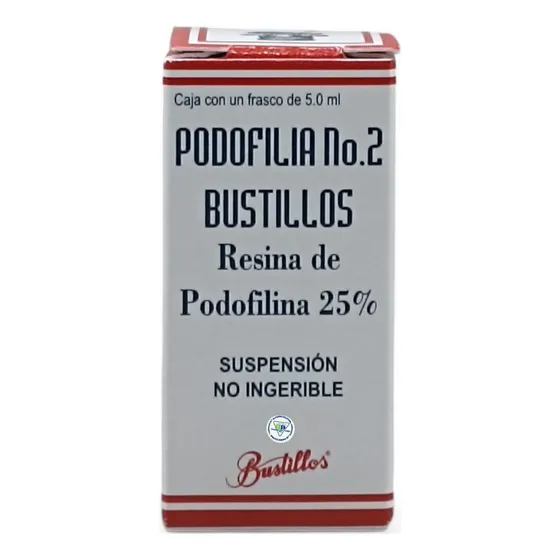 Podofilia No. 2 Bustillos / Resina De Podofilina 25 %
