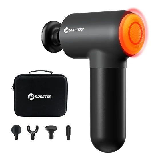 Mini Pistola De Masaje Con Compresa Caliente 1500mah