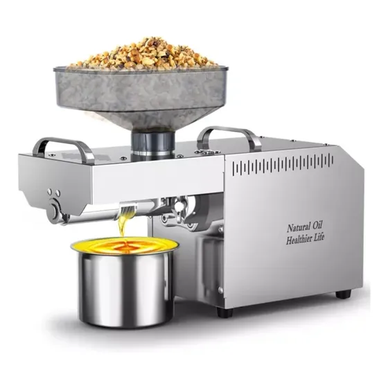 Prensa Para Extraer Aceite De Semillas En Acero Inoxidable