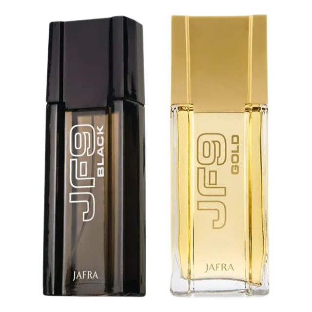Jafra Jf9 Black + Jf9 Gold Set Colonias Para Hombres