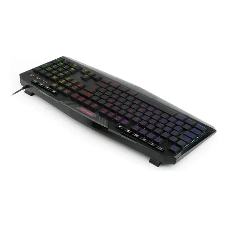 Teclado Redragon Harpe 2 Gamer K503-rgb V2 Rgb Preto Cor De Teclado Preto Português Abnt2