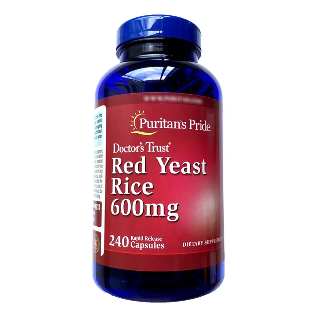Red Yeast Rice 600mg 240 Caps -