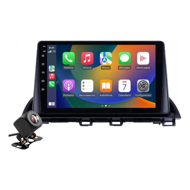 Estéreo Android Mazda 3 Basico 2014-2018 Bt Gps Wifi