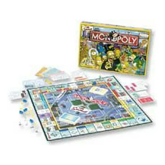 Monopoly Los Simpsons: Diviértete Con La Familia Amarilla!