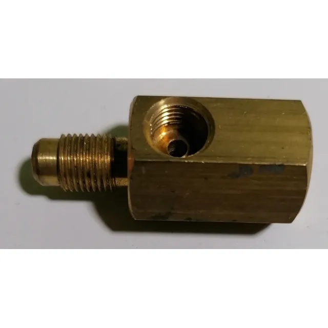 Coneccion Bronce Para Bulbo Aceite O Freno M-h 10x1x3/8-24h