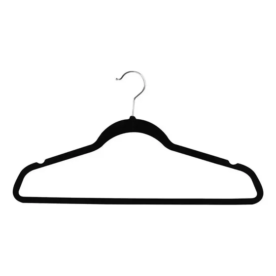 Ganchos De Ropa Terciopelo Gamuza
