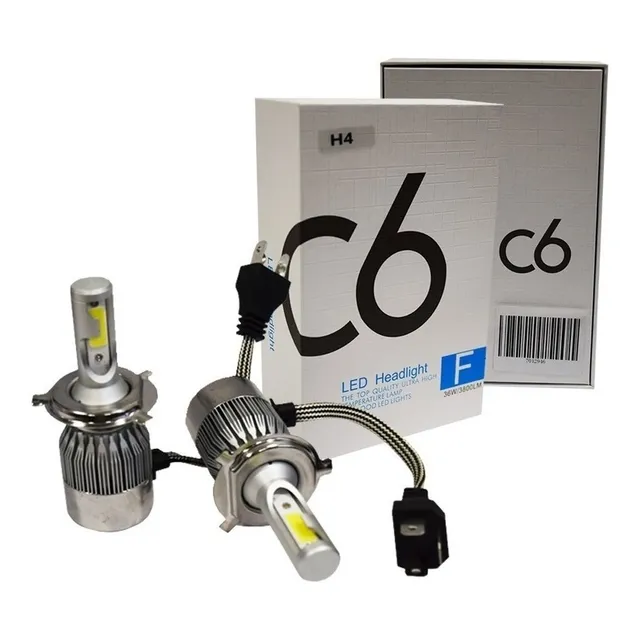 Kit Bi-led Hid Bixenon Luces Faros H4 Alta Y Baja Precio Par