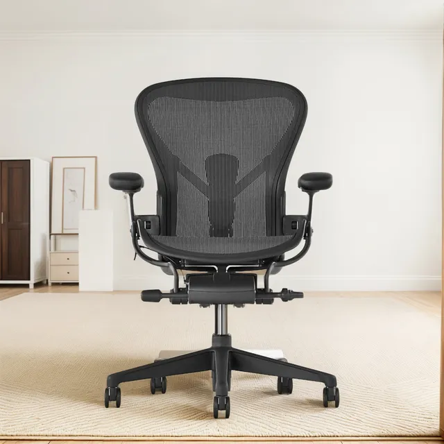 Silla De Escritorio Herman Miller Aeron Talla B Grafito