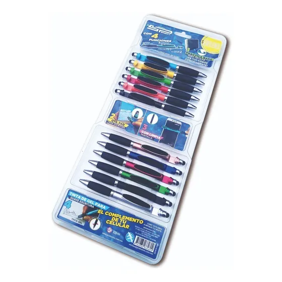 24 Pluma Smart Pen 4 En 1 Multicolor