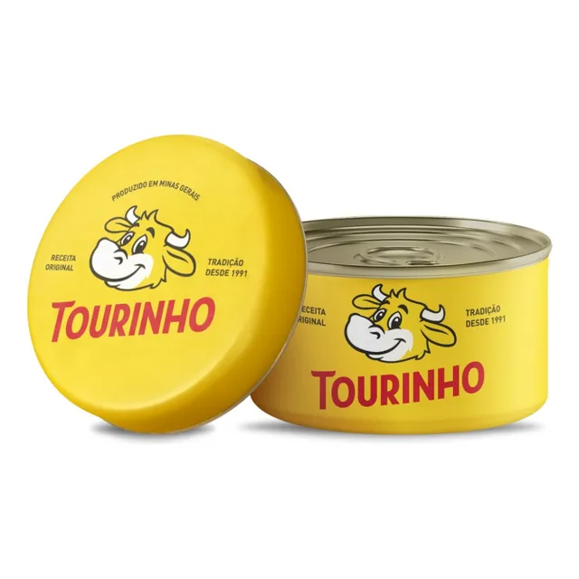 Manteiga Com Sal Sem Glúten - Tourinho Lata 200g