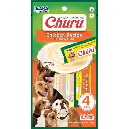 Churu Dog Para Cachorros Cães Sabor Frango 4x14g