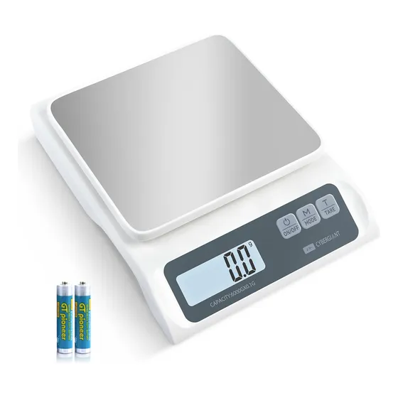 Báscula Digital Para Alimentos Cybergiant Precision 6 Kg/0,1