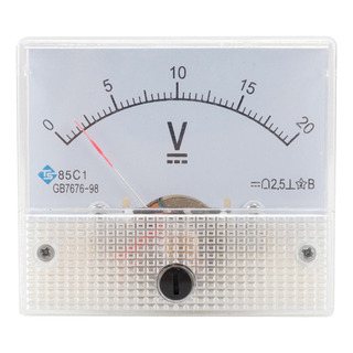 // Medidor De Voltímetro De Panel Analógico 0-20 V // Medidor De Voltímetro De Panel Analógico 0-20 V