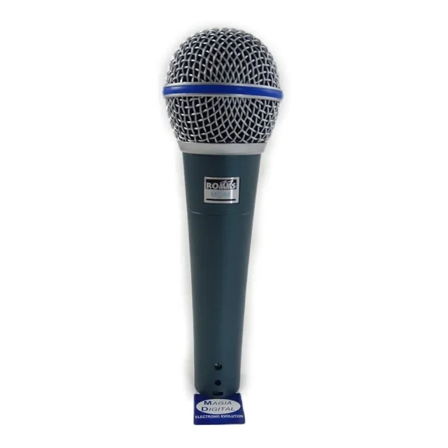 Microfono Vocal Romms Mc-58 Profesional De Alta Precision