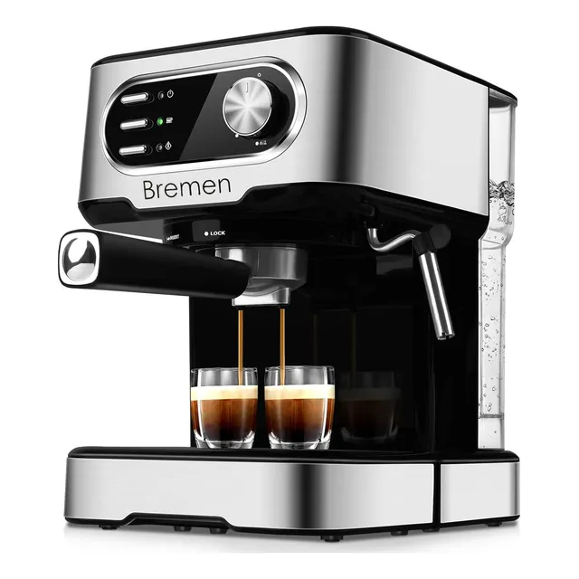 Cafetera Maquina De Espresso Cappuccino 1.5 Litros 850w 