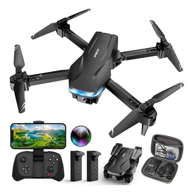 Dron Fpv 1080p Hd Plegable Para Niños Con Control De Gestos
