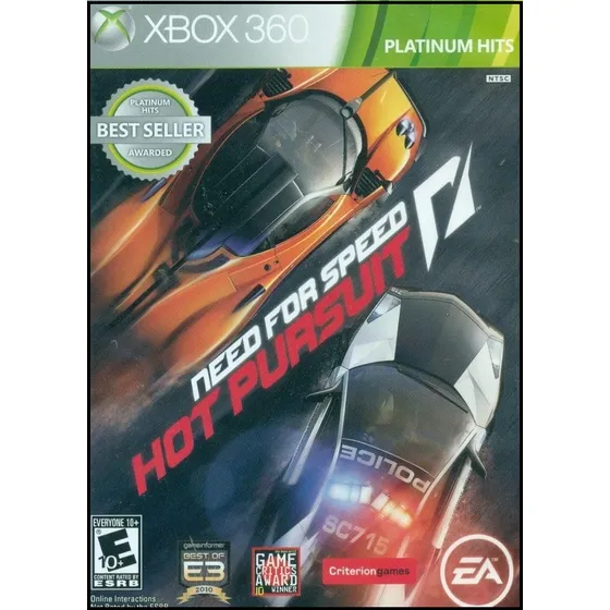 Need For Speed Hot Pursuit (platinum Hits) - Xbox-360
