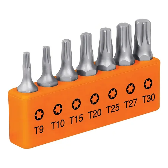 Juego De 7 Puntas Torx Combinadas Largo 1 Truper Expt 17795