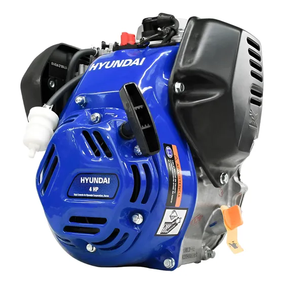 Motor Para Bailarina Hyundai 4hp A Gas Hybk800 Flecha 5/8 