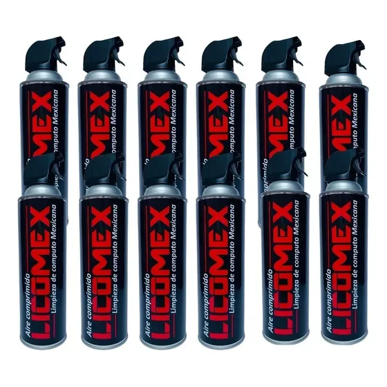 Aire Comprimido 440ml Removedor De Polvo Limpieza Pc 24 Pzas