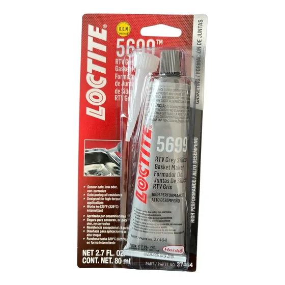 Loctite 5699 Silicón Gris Formador De Juntas Rtv Tubo 80ml