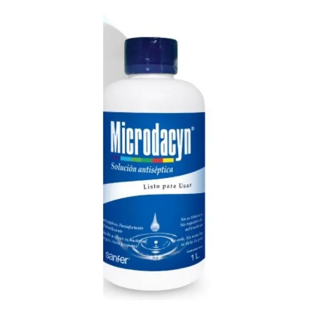 Solucion Microdacyn Esterilizante Y Antiseptica De 1 L