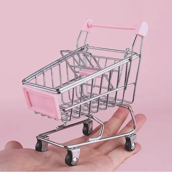 Mini Carrito De Supermercado