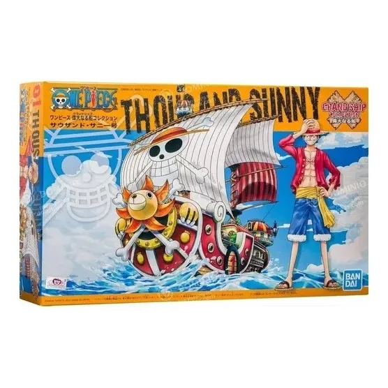 Navio One Piece Thousand Sunny Action Figure Barco Pirata