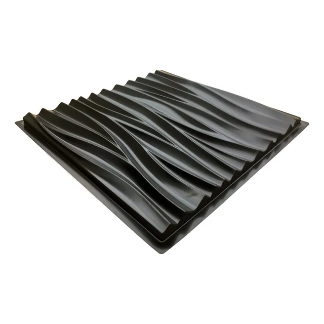 Ca Molde De Ladrillo For Pared Con Patrón De Ondas Yl