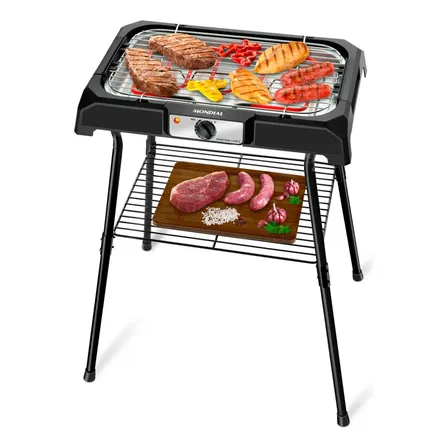 Churrasqueira Elétrica, Mondial, 2000w - Ch-06 Preto 220v