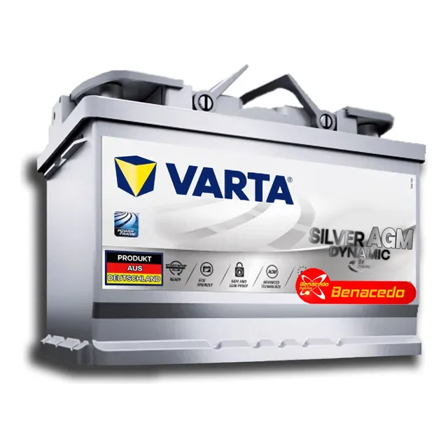 Bateria Varta Calidad Alemana Agm 60ah 105amin Start-stop