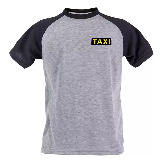 Camiseta Taxista Trabalho Uniforme Emprego Taxi