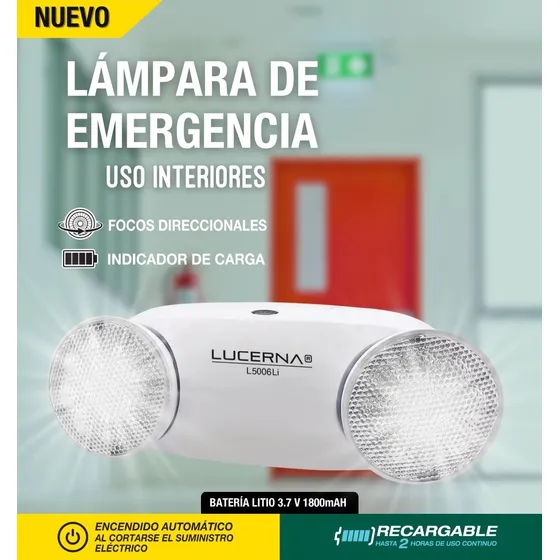 Lampara De Emergencia Lucerna